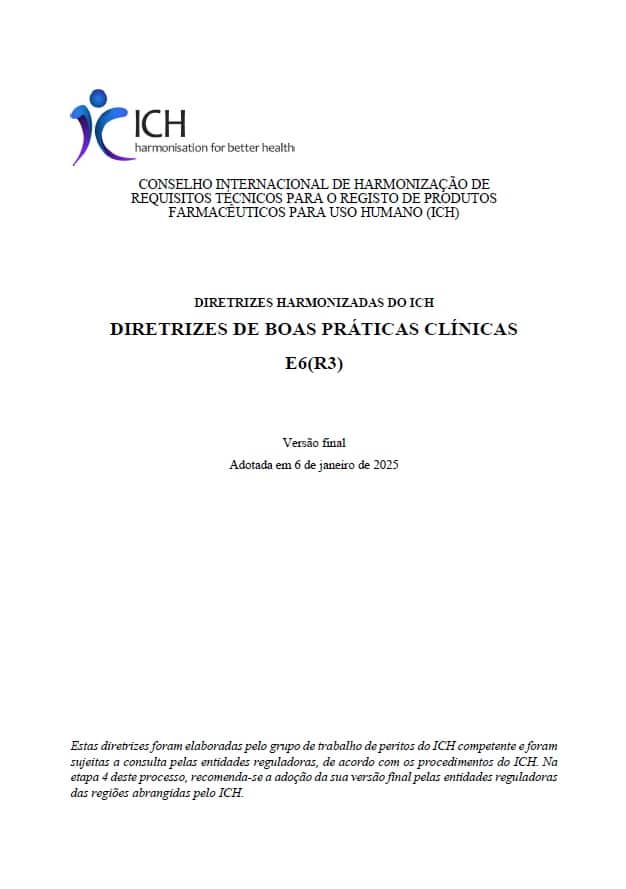 PLICIB promotes the translation of the document ICH Guideline for Good Clinical Practice