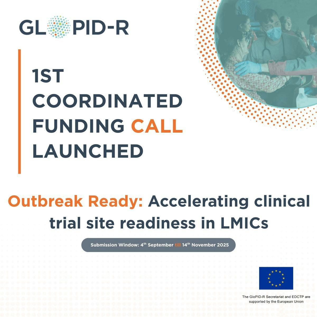 1º Concurso: Acelerar a preparação de locais de ensaio clínico em LMICs