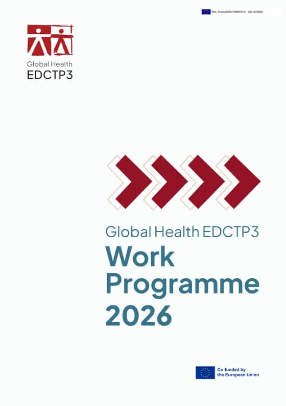 Publicado Work Programme 2026 da GH EDCTP3