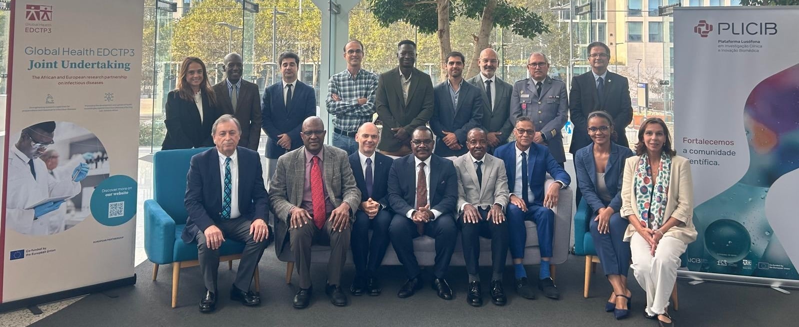 Reunião Geral da PLICIB com EDCTP em Bruxelas